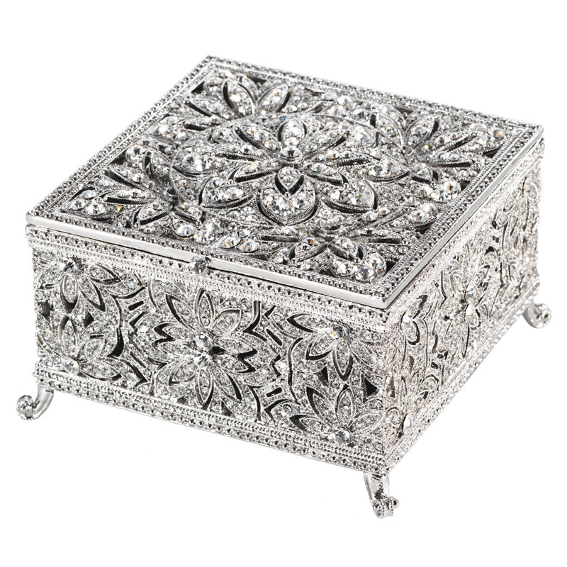 Windsor Decorative Box, Silver