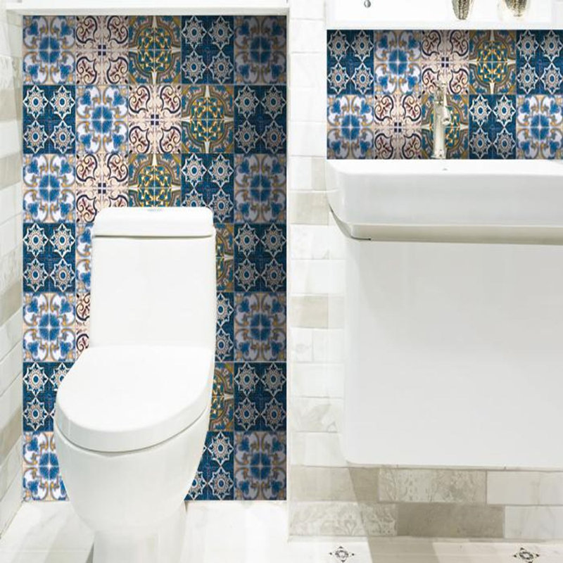 Carrelage mosaïque en vinyle Agean, H 6 po x l 6 po x P 0,1 po