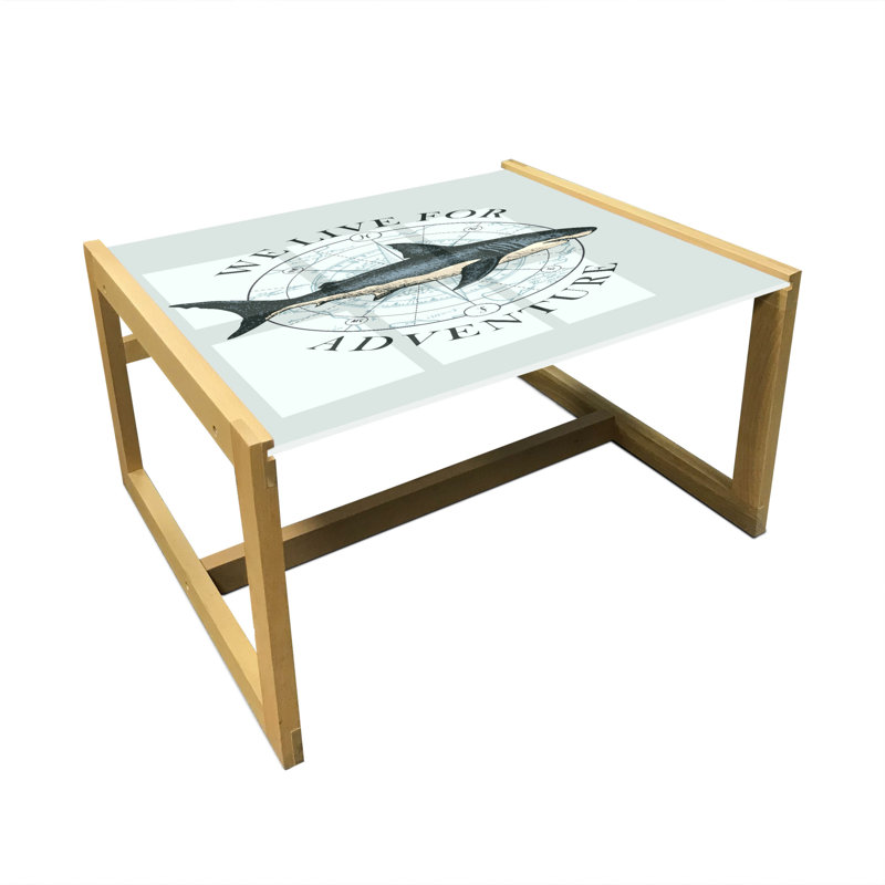 Jakiya Sled Coffee Table, 62cm H x 74cm W x 40cm D