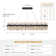 Angelys 32 - Light Dimmable Square / Rectangle Chandelier