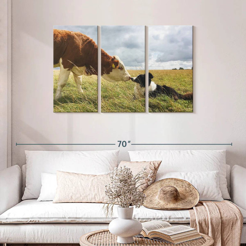 Cattle Dog, 28" H x 45" W