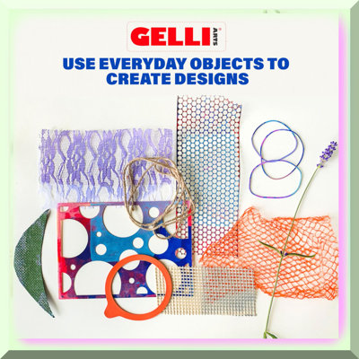Reusable Gel Printing Plate for Art