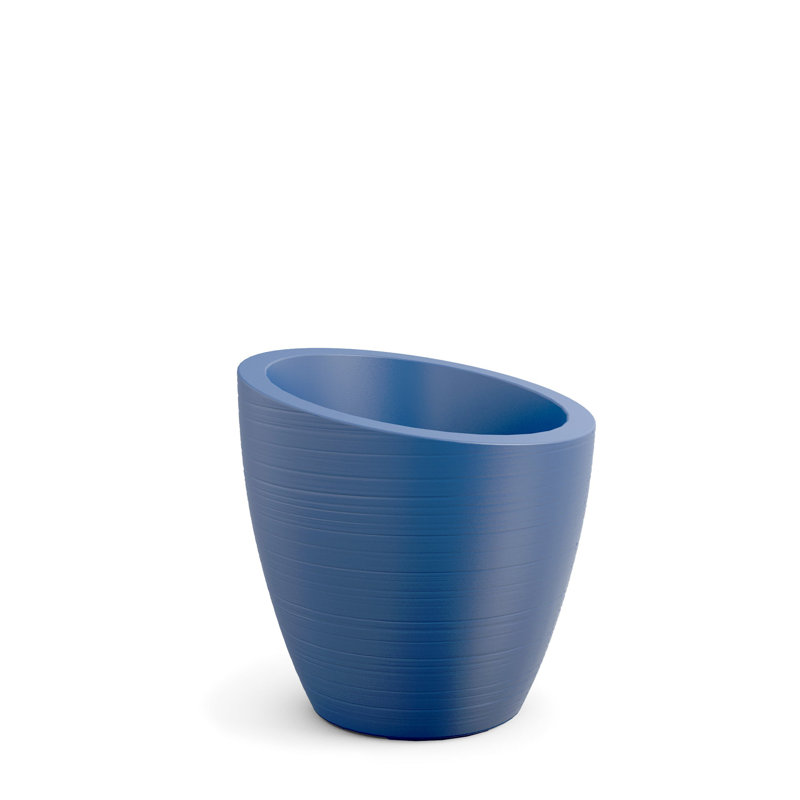 Jardinière en plastique Marazzi, Bleu Neptune, H 20 po x l 20 po x P 20 po