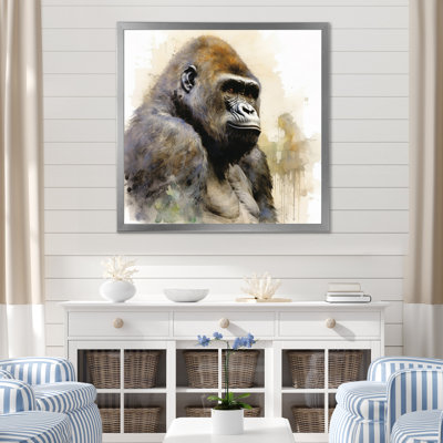 «Powerful Gorilla Primer I» sur toile