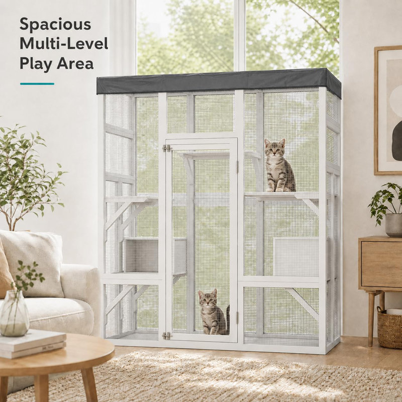 Cat House, White