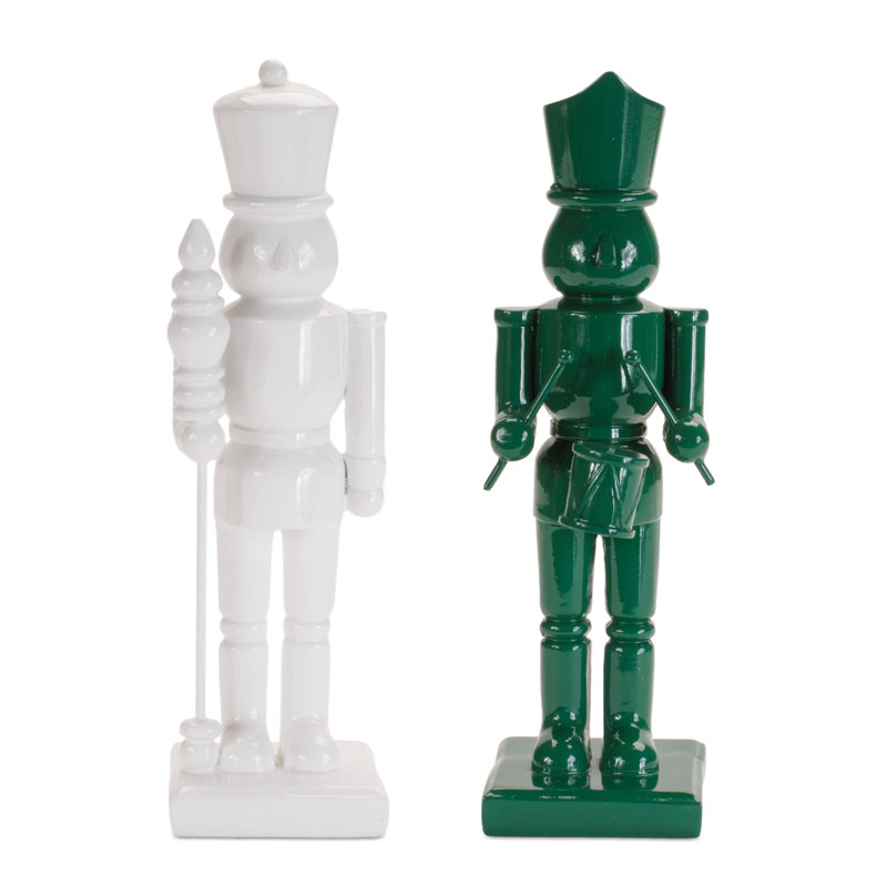 Figurines de soldat casse-noisette brillant
