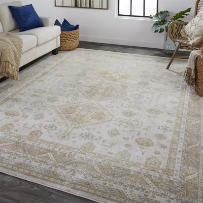 Tapis beige Alfreda