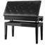 Leather Match Upholstered Storage Bench-1139879418