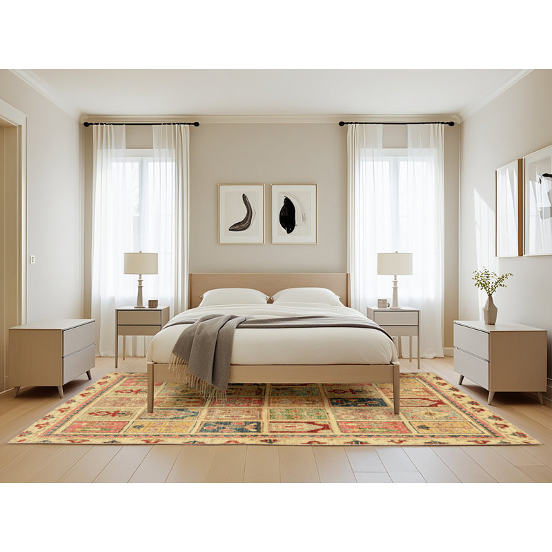 Abstract Indoor Rug, Rectangle 5' x 8'