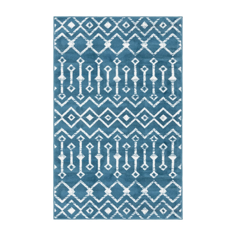 Balanger Geometric Indoor Rug, Rectangle 3'1" x 5'3"