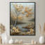 «Blossoming Birch By Silver River», art mural bouleau-1161468319-1161468311