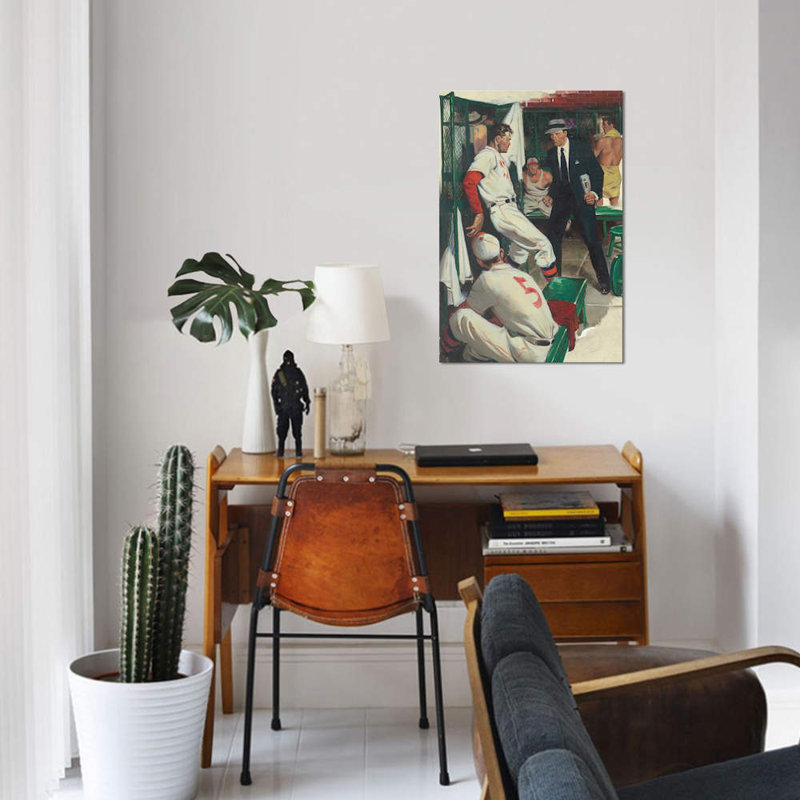 « détective v » par ernest chiriacka, impression sur toile tendue, H 26 po x l 18 po x P 1,5 po, Toile tendue, Pas de tapis