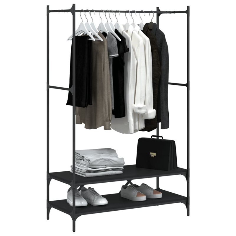 Caledon 100cm Clothing Rack, Black