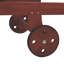Brodbeck 196cm Long Reclining Acacia Single Chaise