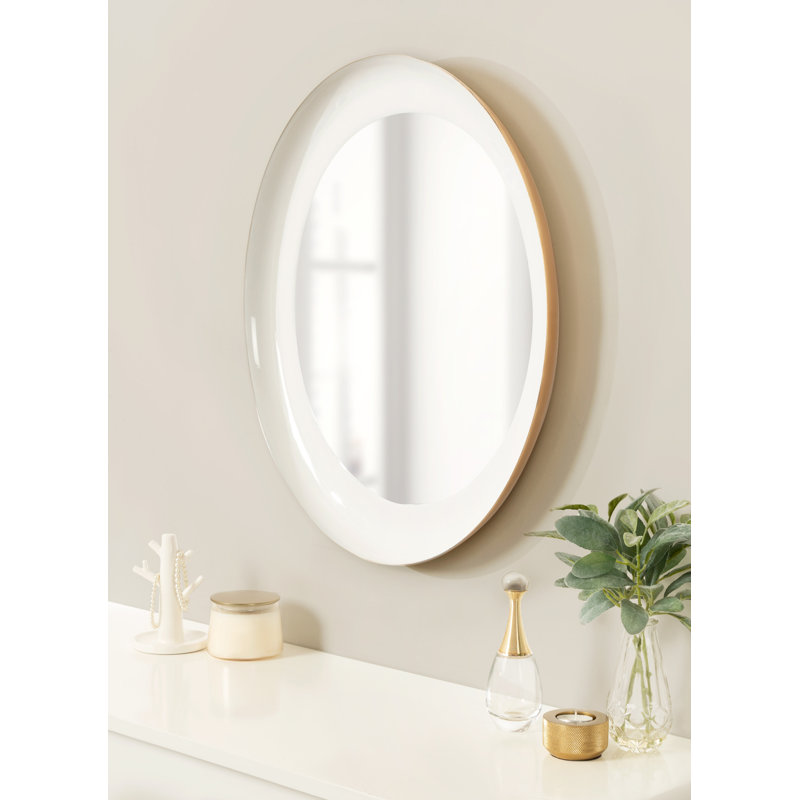 Red Barrel Studio® Laranya, Blanc / or