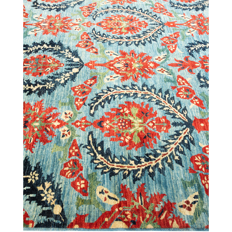Hillrich One-of-a-Kind 6' 3" X 9' 6" Hand Knotted Area Rug