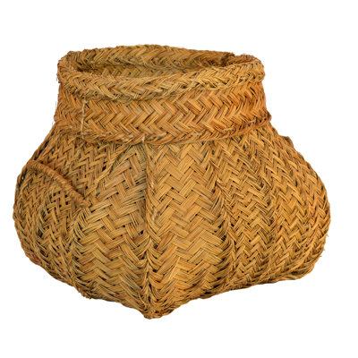 Korb aus Korbgeflecht/Rattan