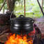 Living And Home Cast Iron Stock Pot-123282934