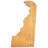Totally Bamboo State Destination Series Bamboo Delaware Cutting Board