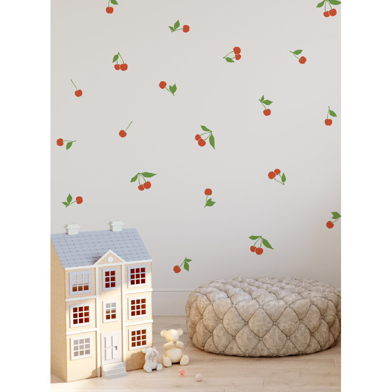 Food & Beverage Non-Wall Damaging Accent, Burgundy