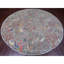 Tapis rond gris en laine noué à la main 9 pi 9 po x 9 pi 9 po 72FC1C755FE74734A28A876B44628208