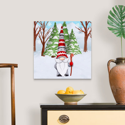 " Fun Hat Gnoming Around I " Painting Print