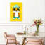 Cool Tiger Style Contemporary Tiger Wall Art Print by Mathieu - Wrapped Canvas Print-445338937