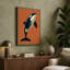 Leaping Orca Modern - Wrapped Canvas-1140839821-1140839926