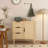 Modern Rattan Wood Dresser Wood Storage Cabinet Sideboard For Bedroom, Living Room, Entryway, Hallway
