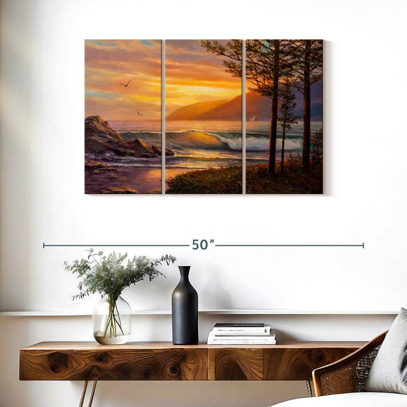 Gillard Golden Sunset, 24" H x 38" W