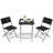 Luice 2 - Person Patio Dining Set Square Table-891631979