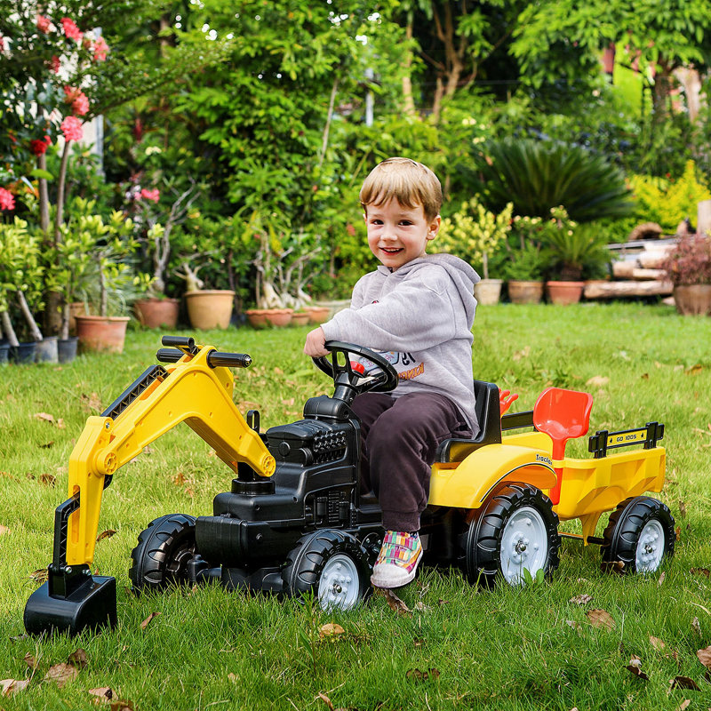 Camion pour enfant avec klaxon Digger