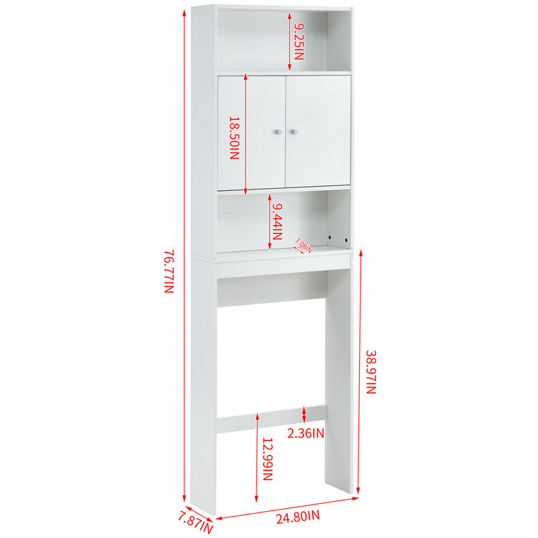 Forestport Freestanding Over-the-Toilet Storage