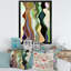 «Abstract Colorful Colorful Curves», impression sur toile-67464184-67464172