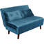 Cramerton 2 Seater Velvet Sofa Bed-1915244036