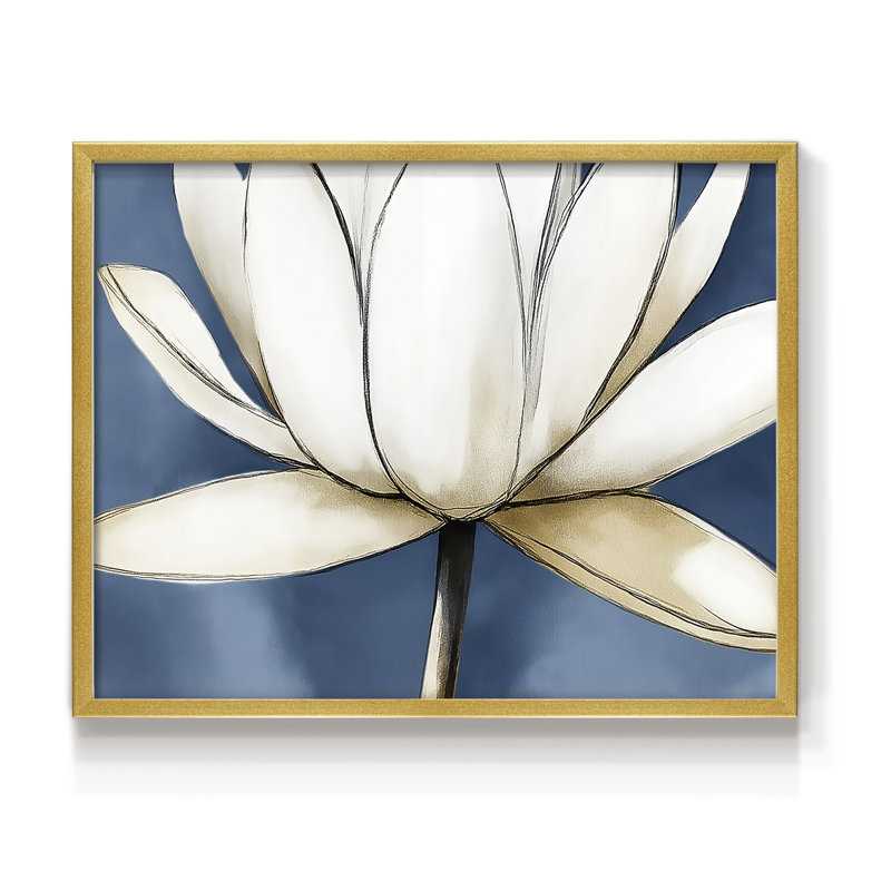 Floral Series-XXIV -Framed Print - Restickable
