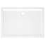Jaimes Plastic Shower Tray - White-165479384-165479380