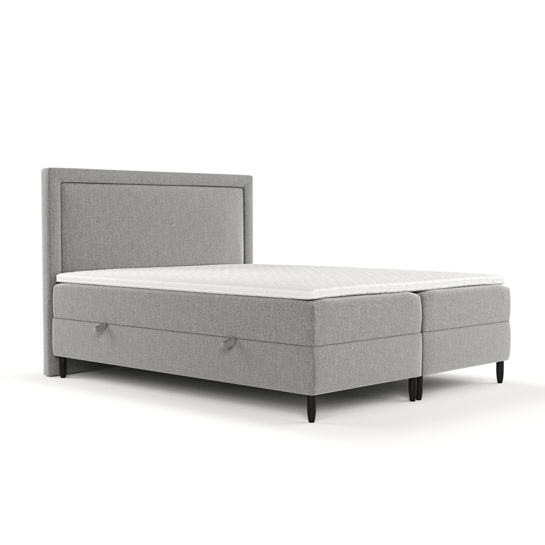 Boxspringbett Jariel mit Topper