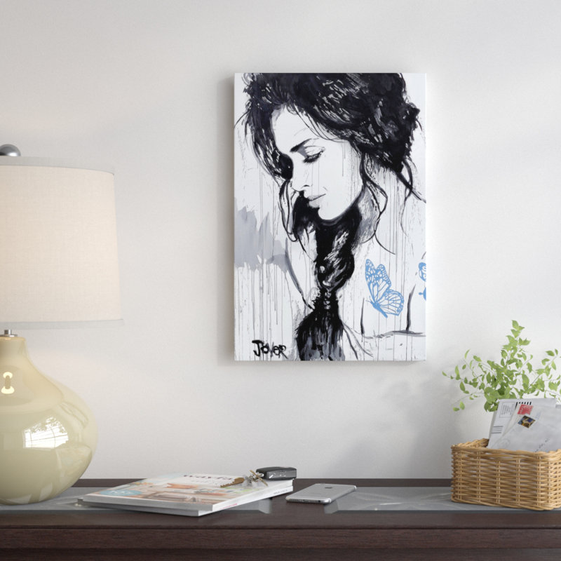 « the tatouage », impression sur toile tendue, H 26 po x l 18 po x P 1,5 po