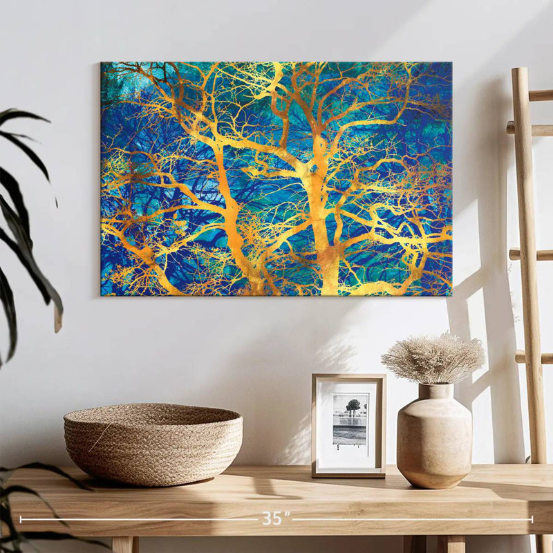 Harnek Golden Tree Botanical, H 16 po x l 24 po