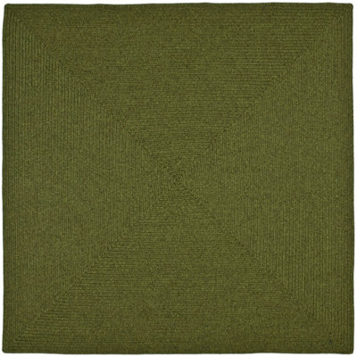 Garbrand Braided Hand Woven Performance Machine Washable Solid Color Indoor/Outdoor Area Rug