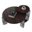 Table basse avec ensemble de tables de bout Modern