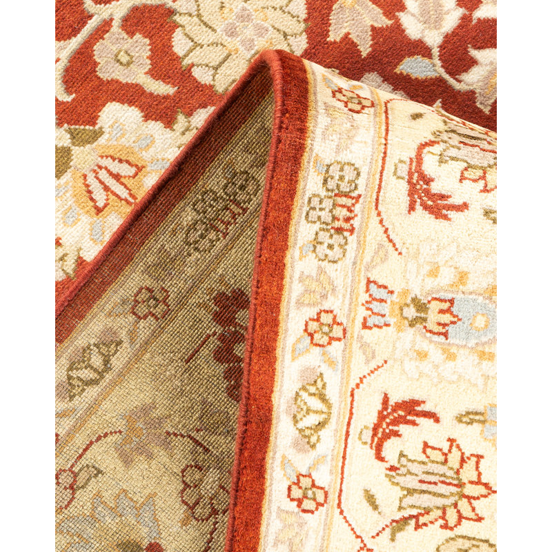 Classic One-of-a-Kind 4' 2" X 6' 5" Hand Knotted Area Rug