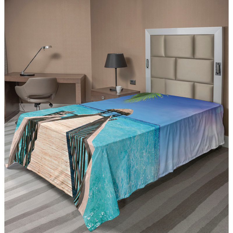 Drap de dessus Ambesonne, Drap plat pour lit simple