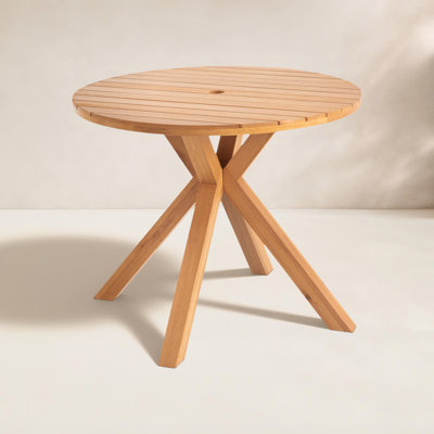 36" Eucalyptus Patio Dining Table