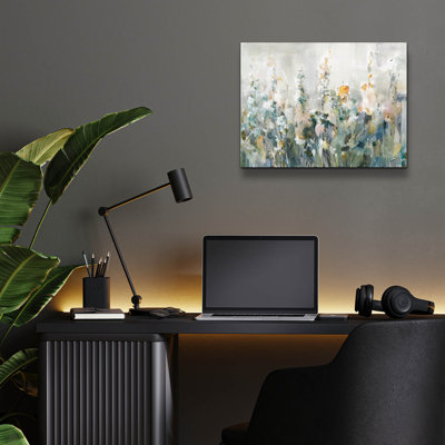 'Rustic Garden Neutral'  by Danhui Nai Acrylic Glass Wall Art