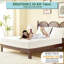 Housse de protection imperméable pour matelas, housse de matelas en bambou 3D Noiseless Air, poche profonde de 18 po, respirante-599562900