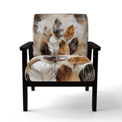 Chaise d'appoint Boho Feather - Fauteuil Boho Free Spirit Feathers I