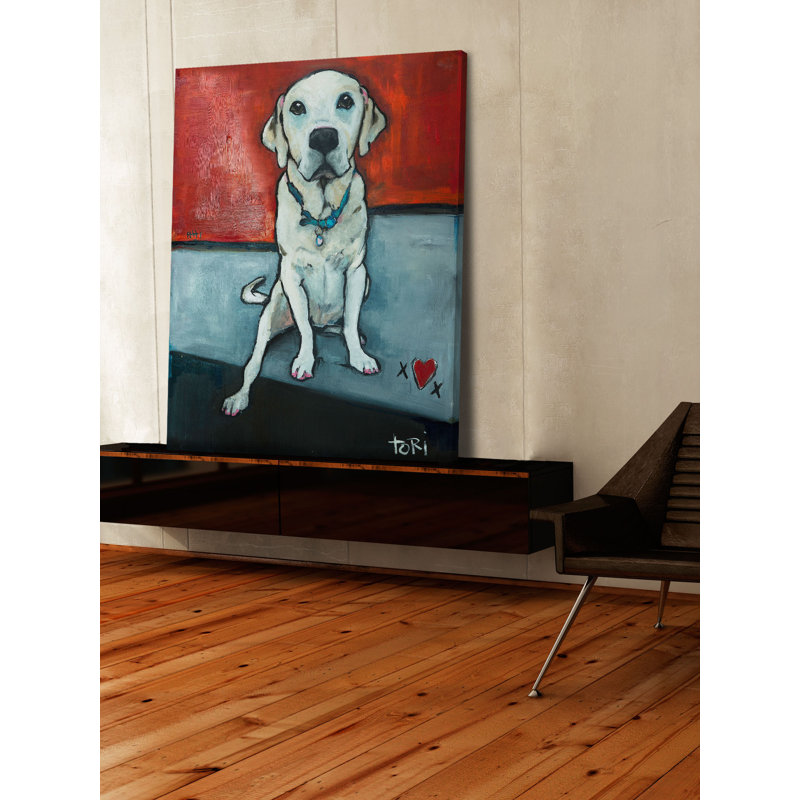 «Waiting for You», reproduction de peinture à l'huile sur toile tendue, H 31 po x l 24 po x P 1,5 po