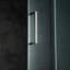 Portes de douche coulissantes simples sans cadre, l 56-60 po x H 62 po, avec verre trempé transparent 5/16 po et film antidéflagrant-102630227